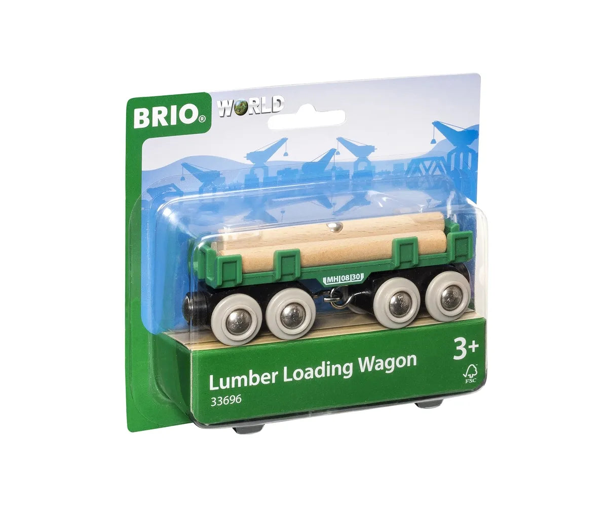 BRIO® World Togvogn med tømmer 33696