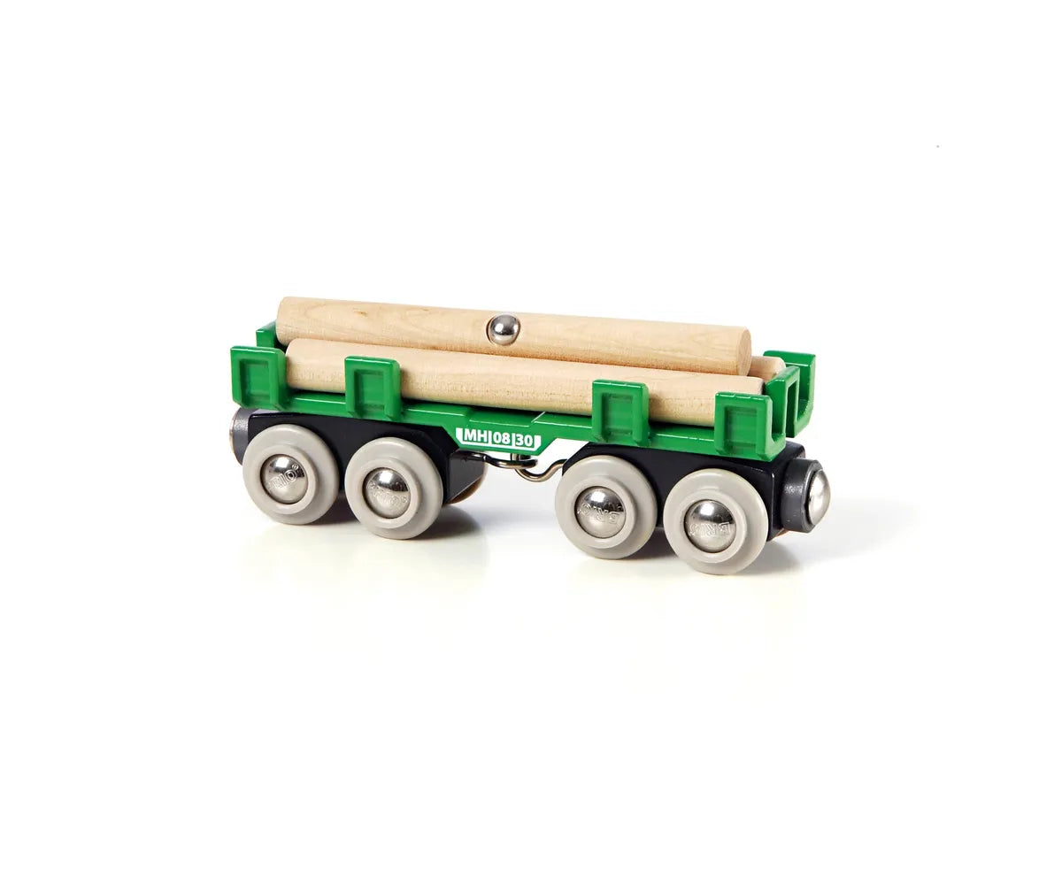 BRIO® World Togvogn med tømmer 33696