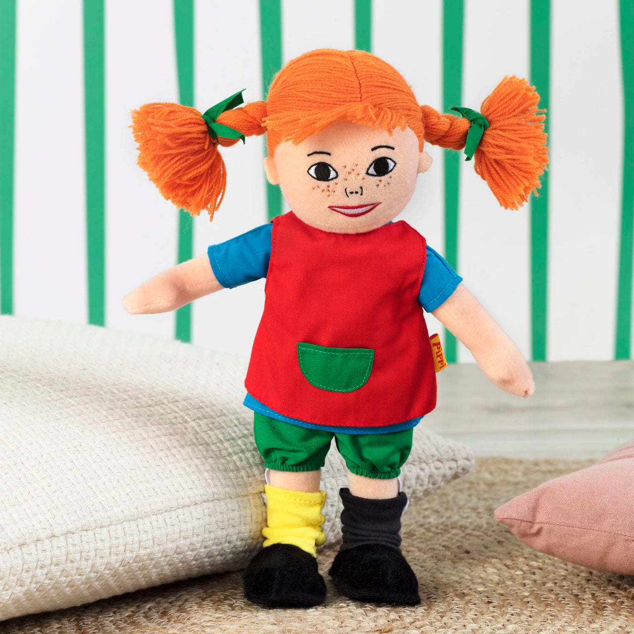 Pippi blød dukke 30 cm