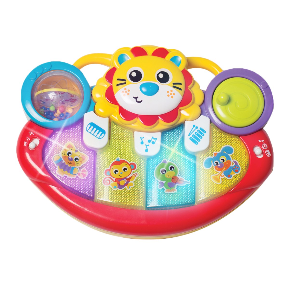 Playgro Lion Activity Kick Toy Piano Babyklaver