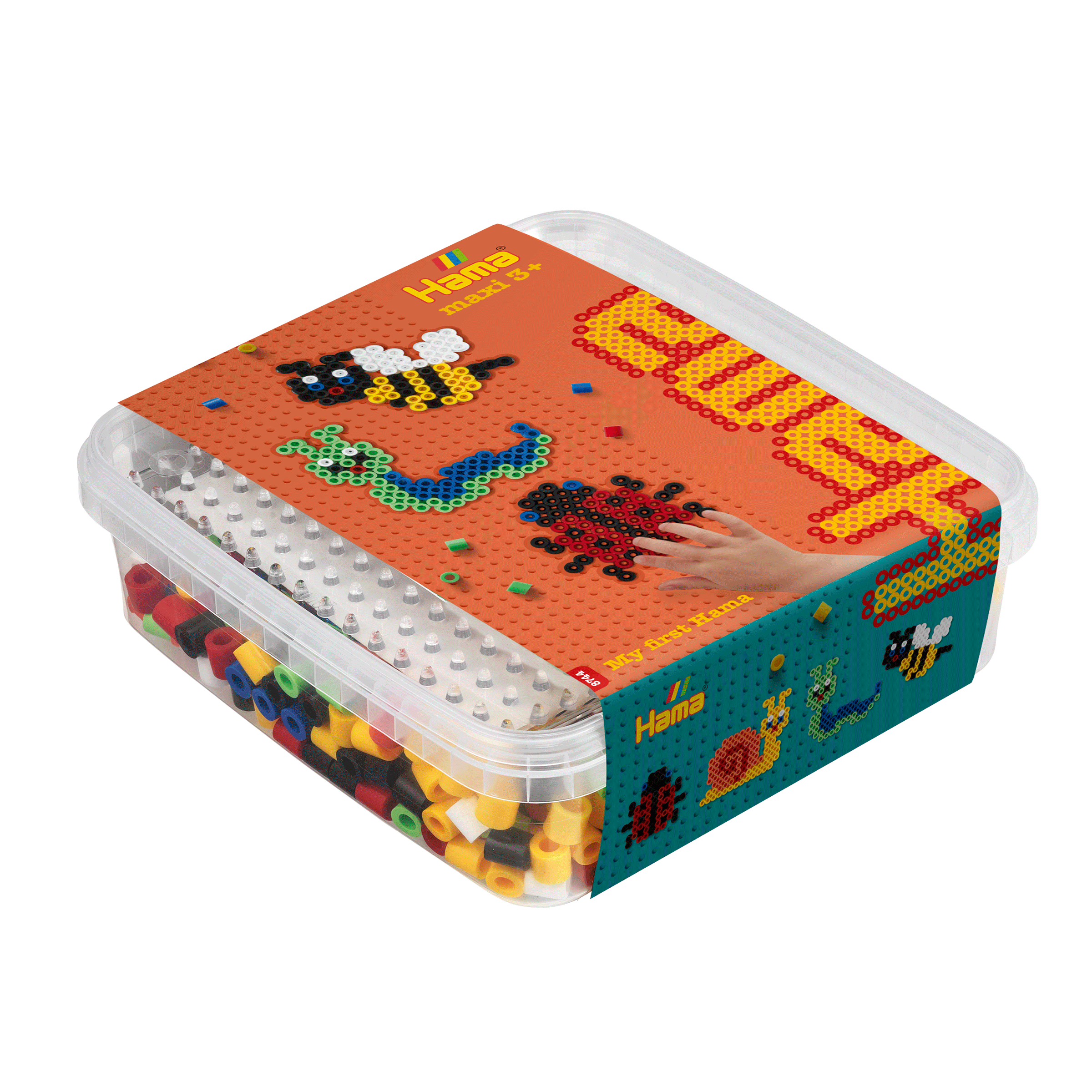 Hama Maxi perlebøtte, Insekter 8744