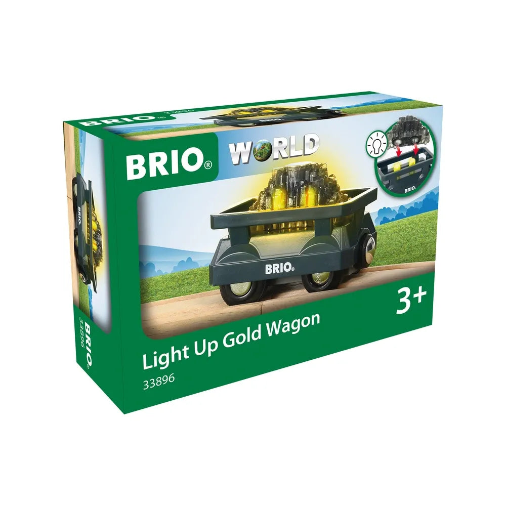 BRIO® World Guldvogn med lys 33896