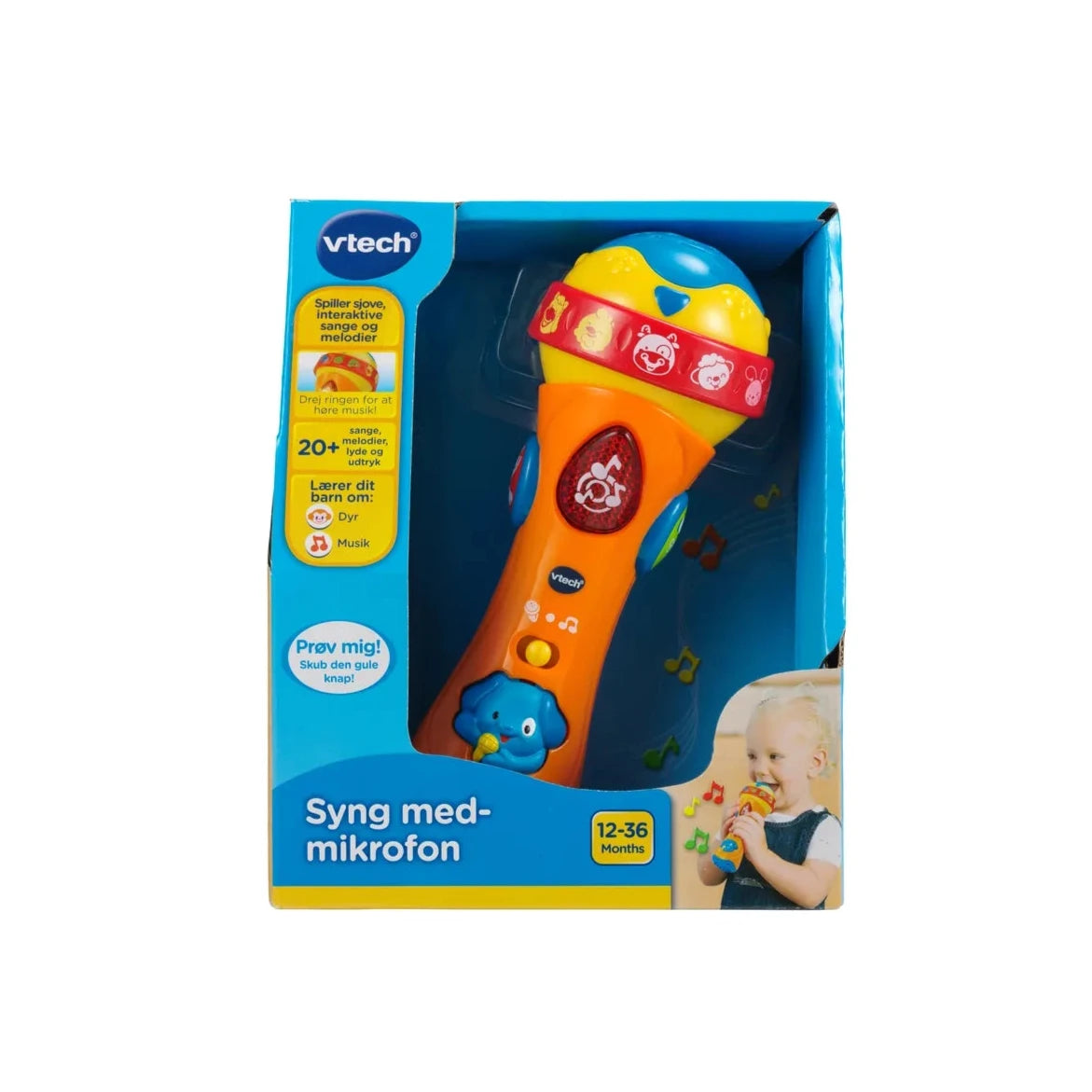 Vtech Baby Syng med mikrofon