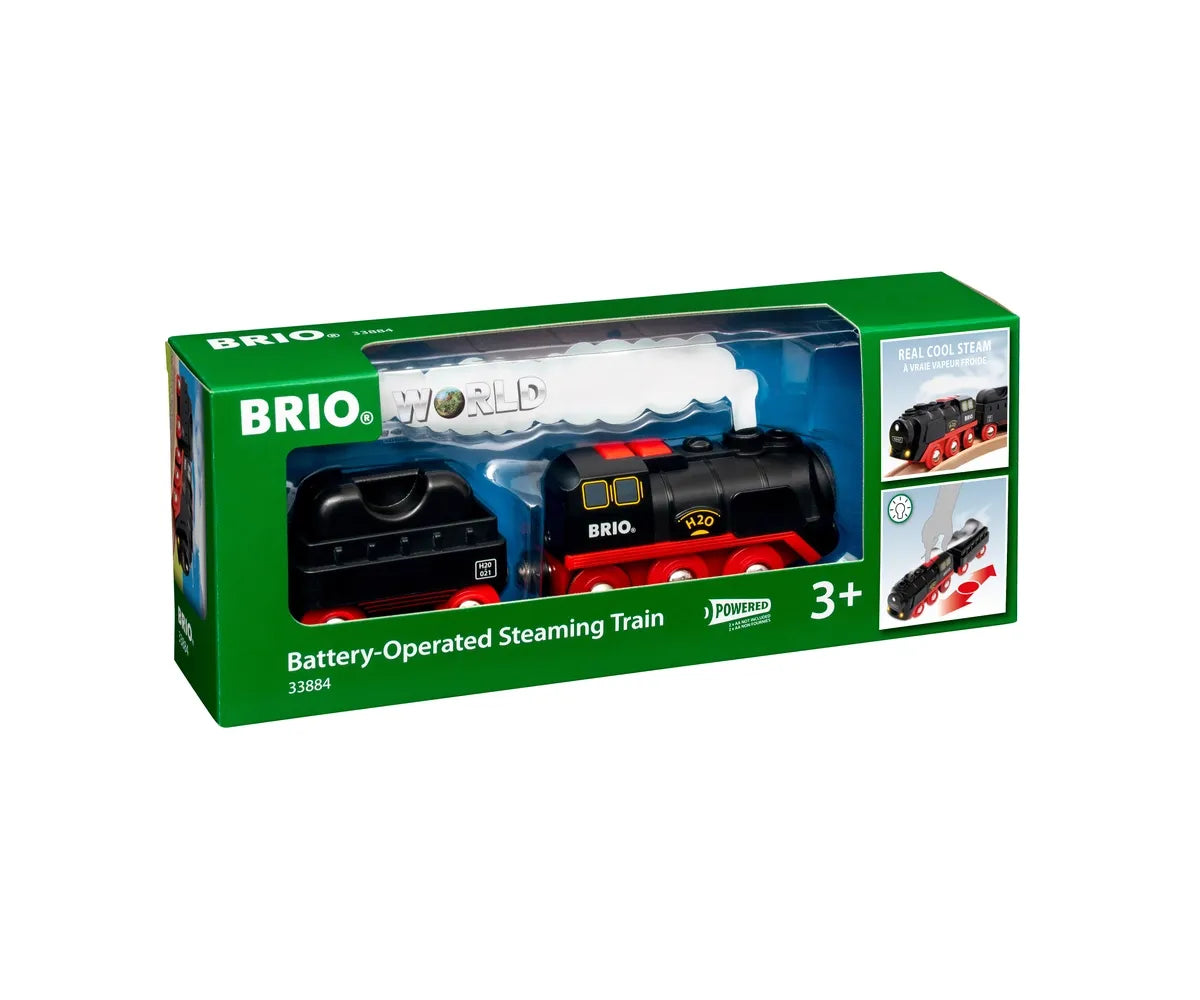 BRIO® World Batteridrevet damptog 33884