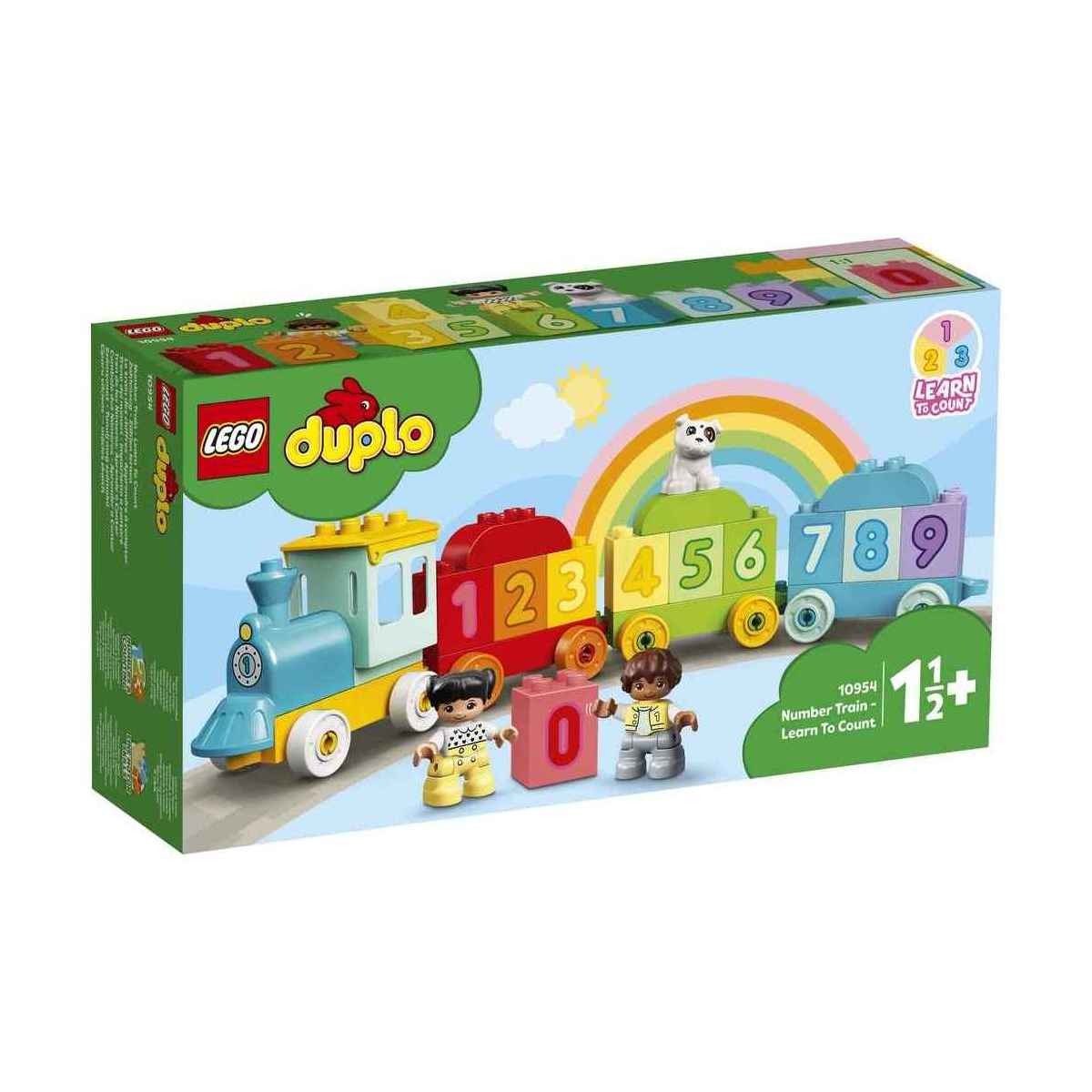 LEGO® Duplo My first tog med tal, Lær at tælle 10954