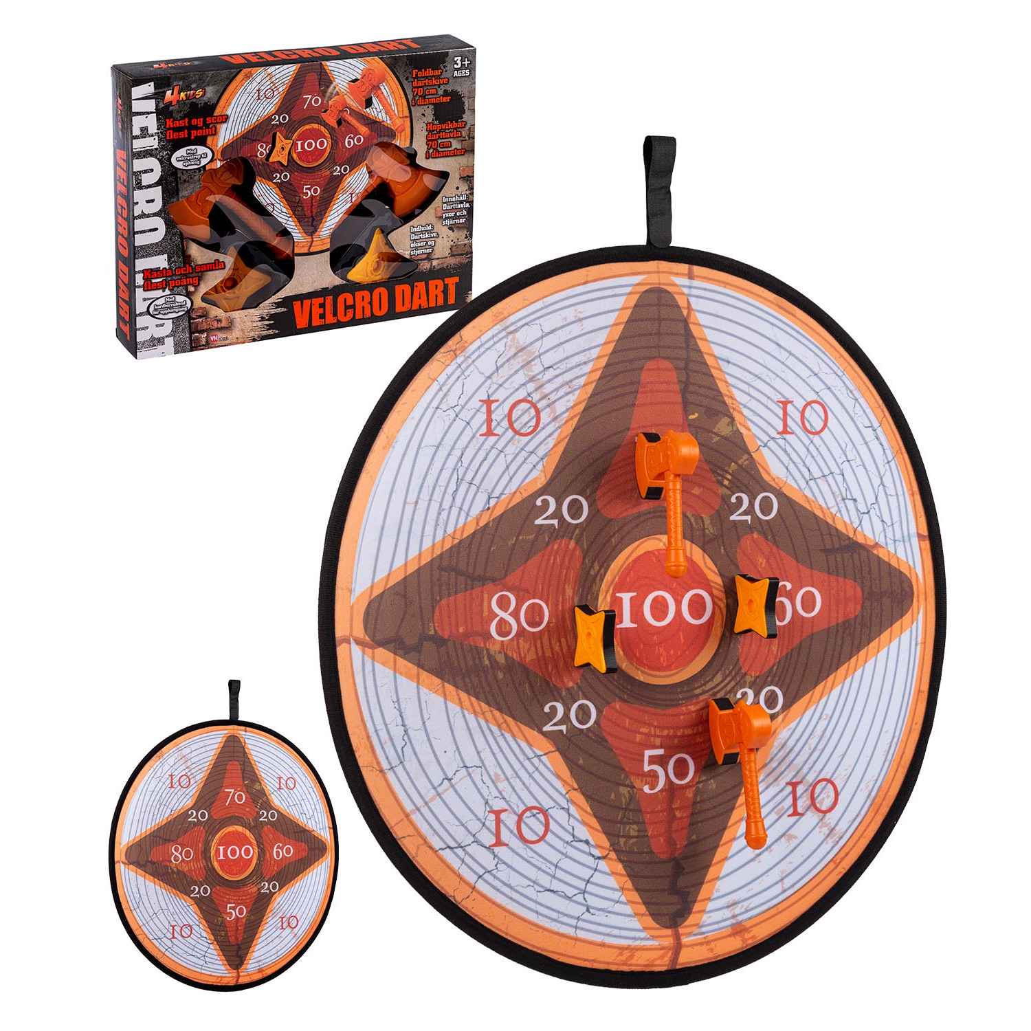 4 Kids Velcro dartspil