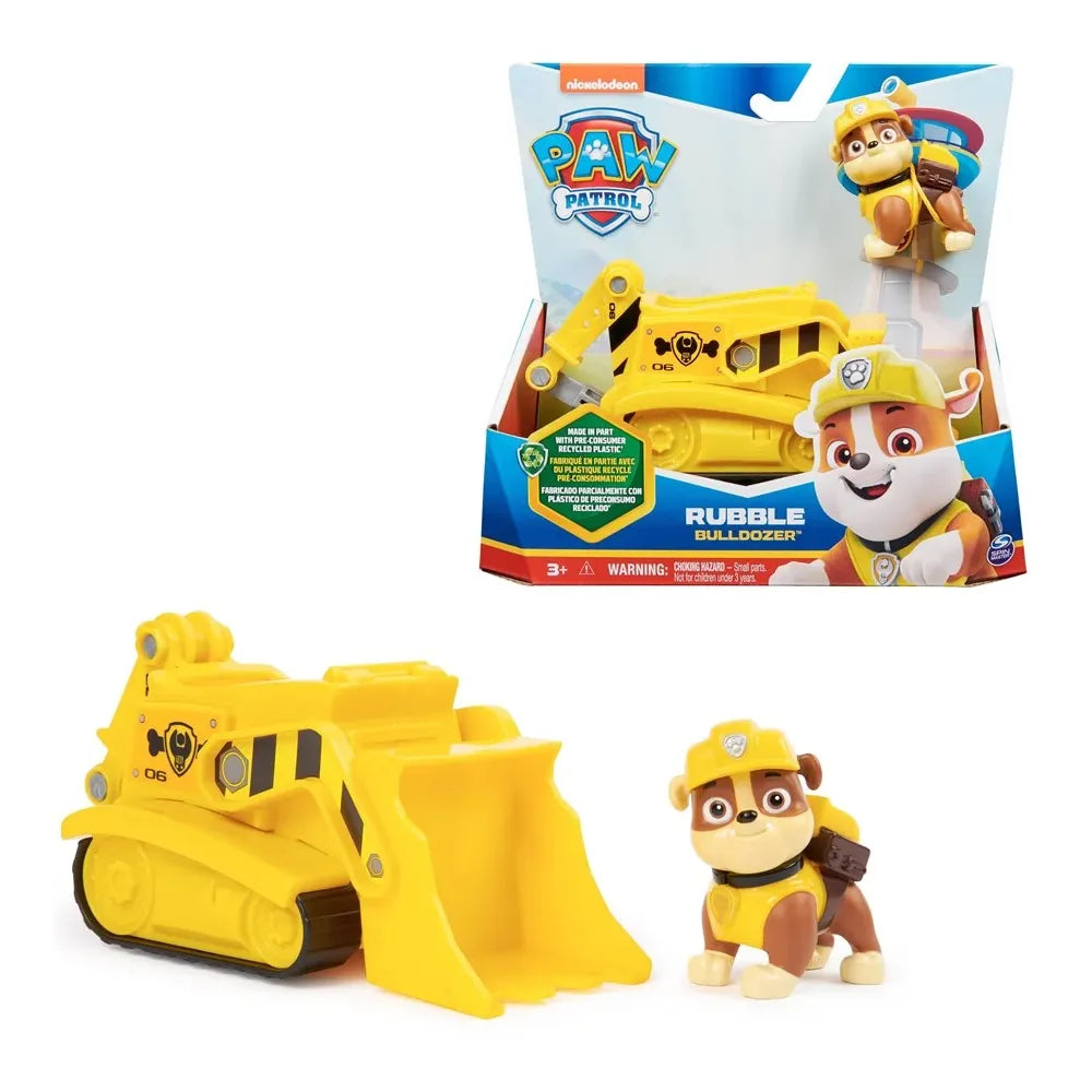 Paw Patrol Basic Vehicle Rubble's Bulldozer