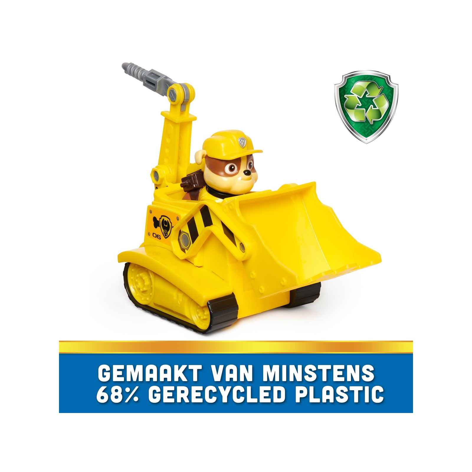 Paw Patrol Basic Vehicle Rubble's Bulldozer