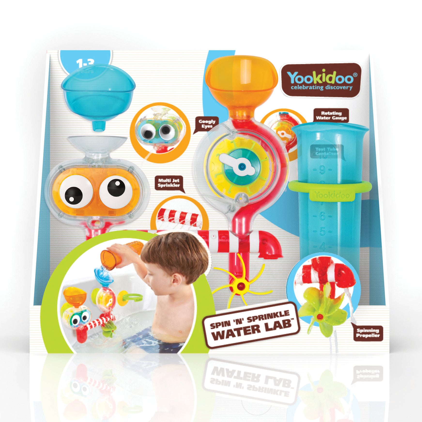 YookidooSpin Spin 'N' Sprinkle Water Lab