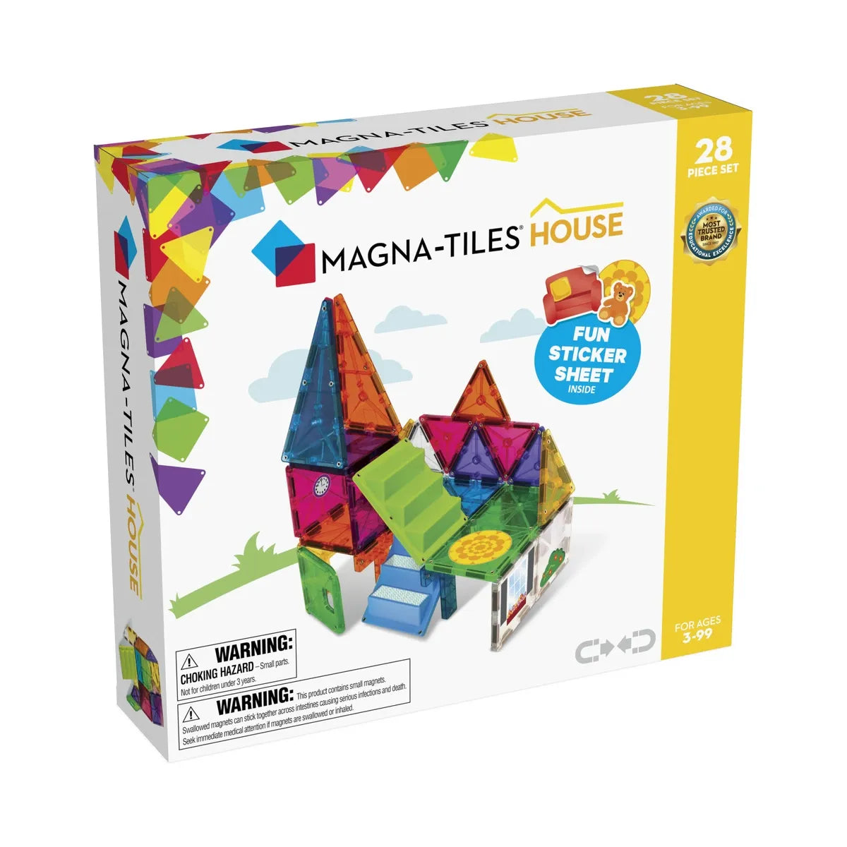 Magna-Tiles House 28 dele