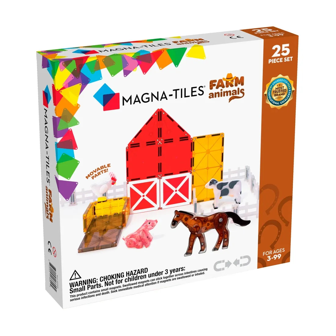 Magna-Tiles Farm Animals 25 dele