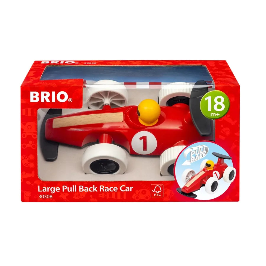 BRIO® Pull Back Race Car stor 30308