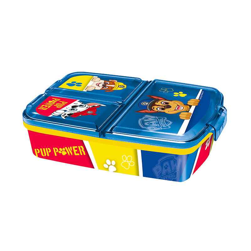 Paw Patrol madkasse med 3 rum