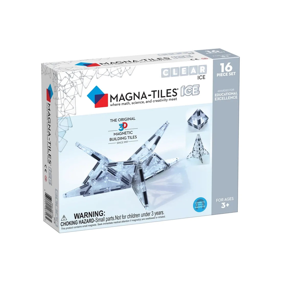 Magna-Tiles Ice expansion sæt 16 dele