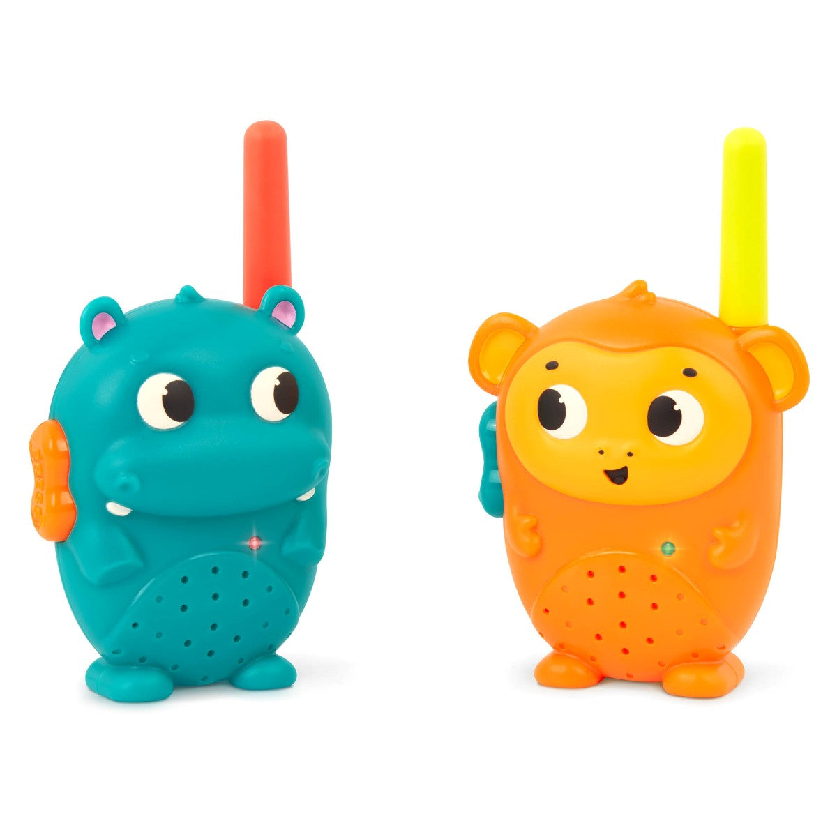 B. Toys Walkie-talkie sæt, Flodhest og abe