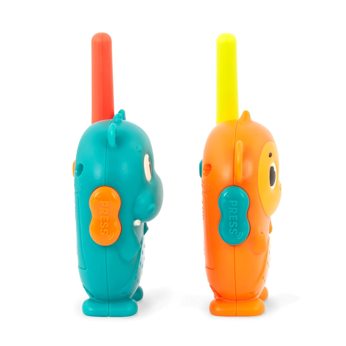 B. Toys Walkie-talkie sæt, Flodhest og abe