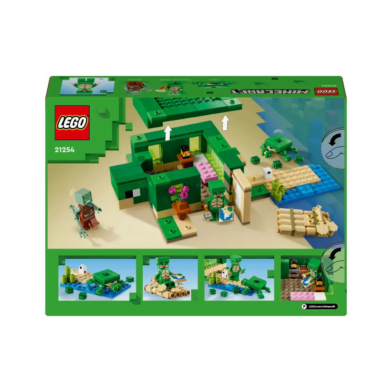 LEGO® Minecraft Skildpaddestrandhuset 21254