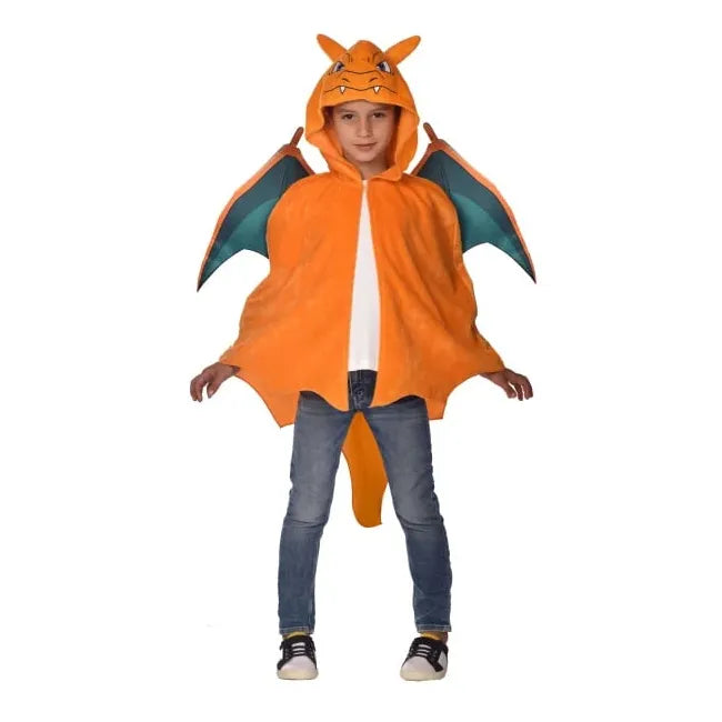 Pokémon Charizard kostume str. 3-7 år