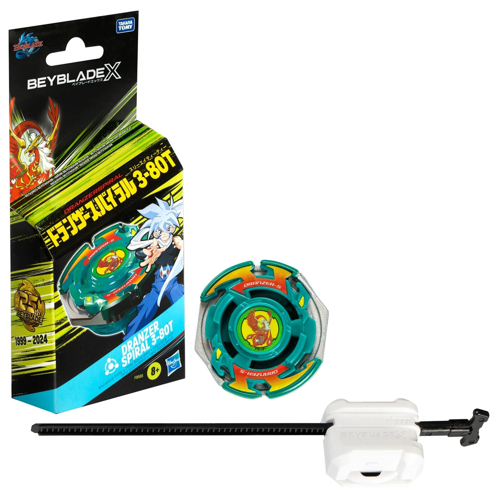 Beyblade X Dranzer Spiral 3-80T Anniversary X-Over sæt