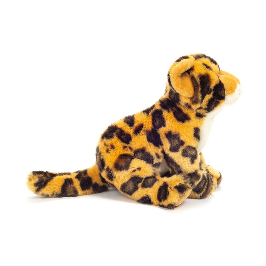 Teddy Hermann Siddende leopard 27 cm