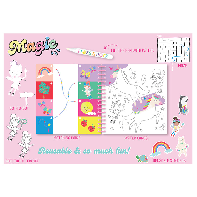 Floss & Rock Magic Multiplay Aktivitetsbog, Rainbow Fairy