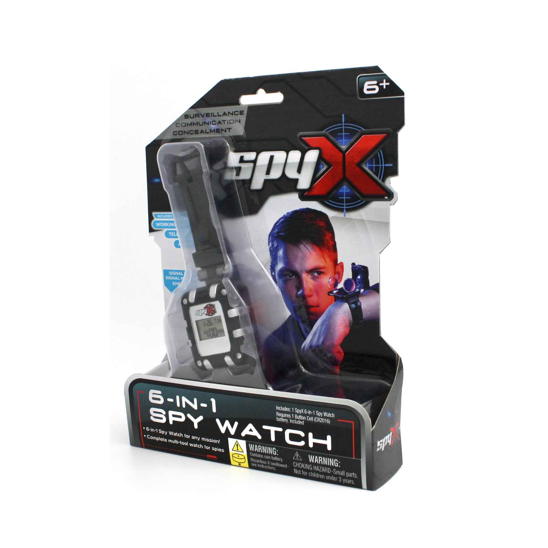 SpyX 6-in-1 Spy Watch