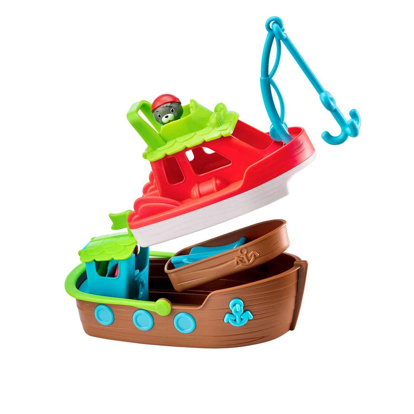 Timber Tots Stacking Boat