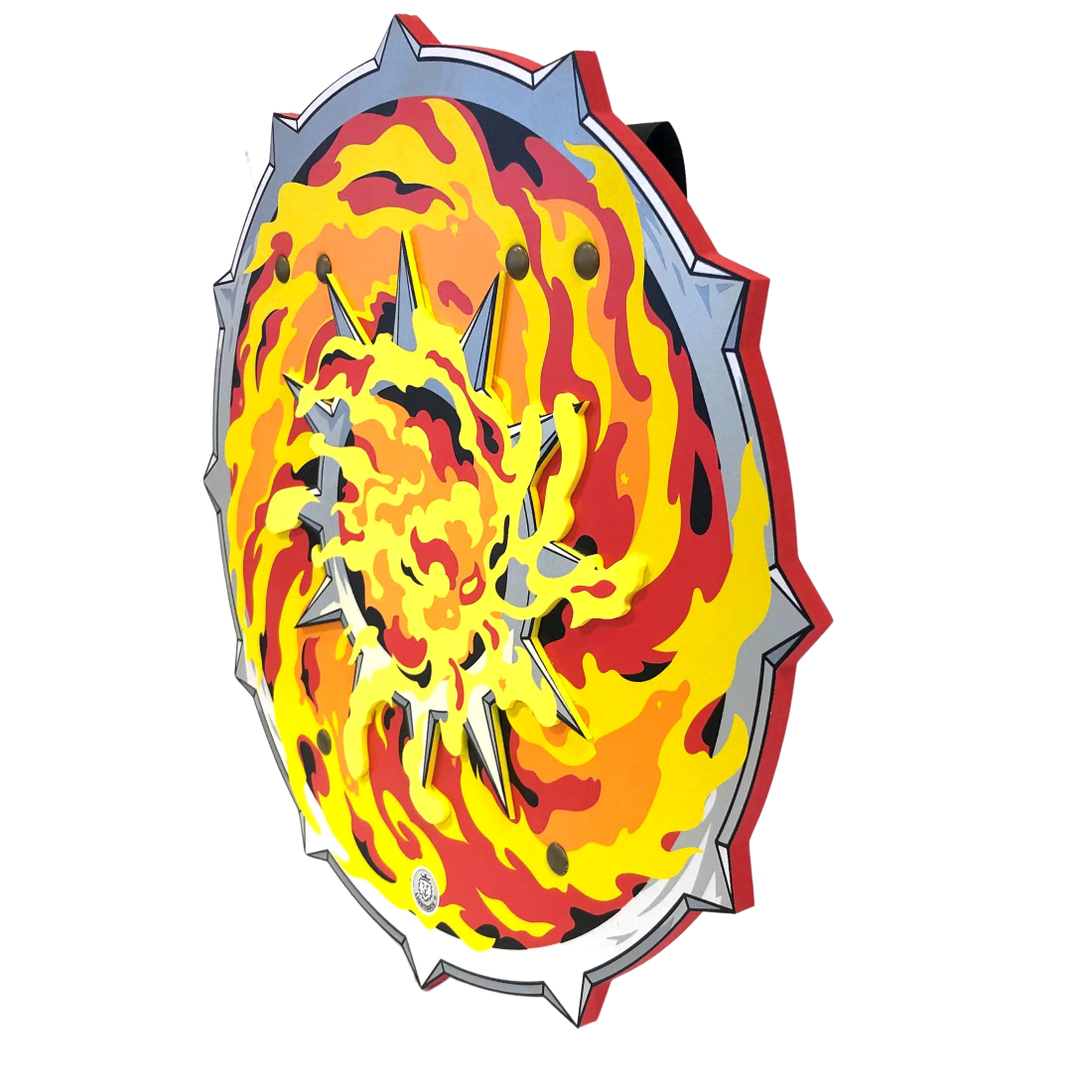 Liontouch Udklædning, Flamme-skjold 33 cm