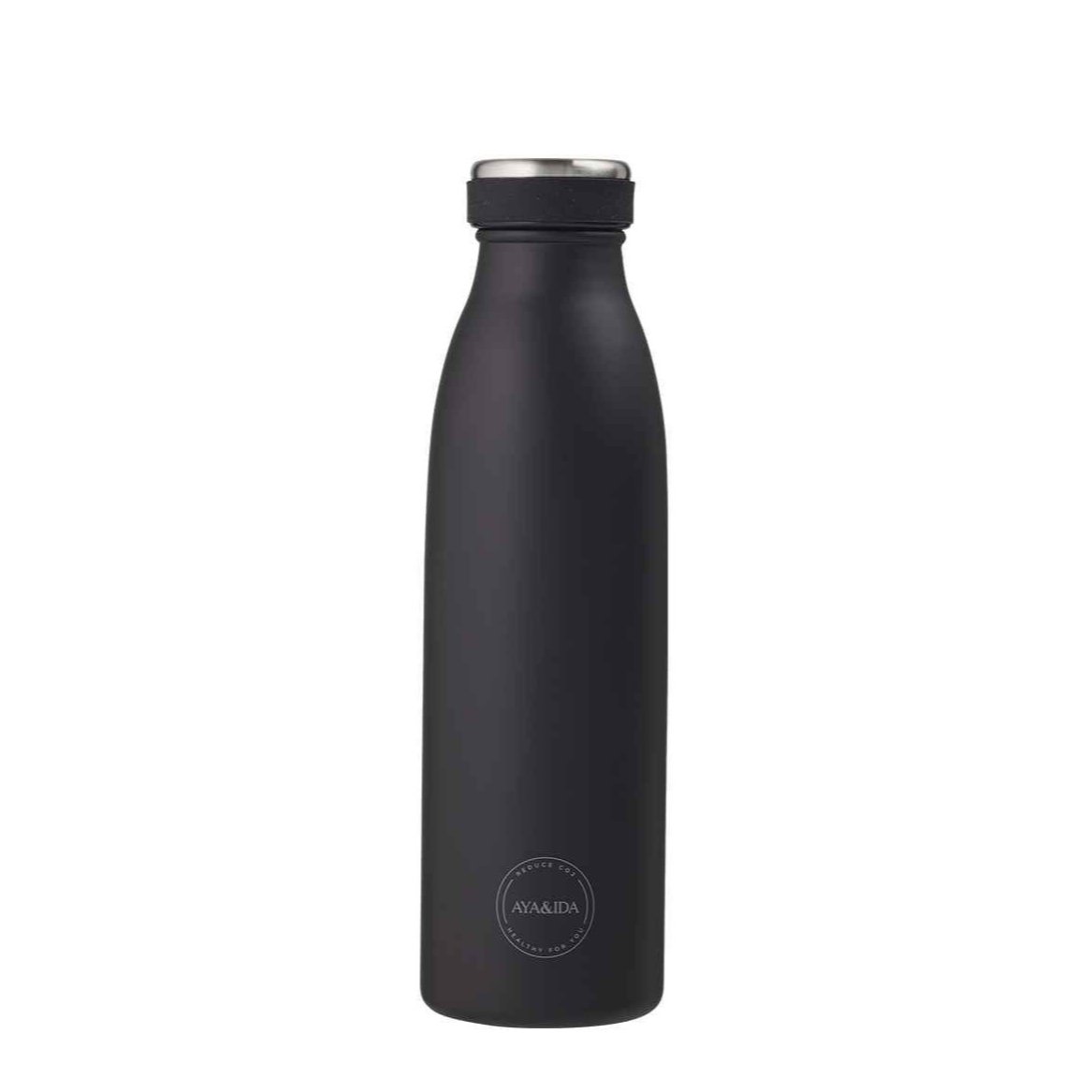 Aya & Ida Thermo drikkeflaske 500 ml, Matte Black