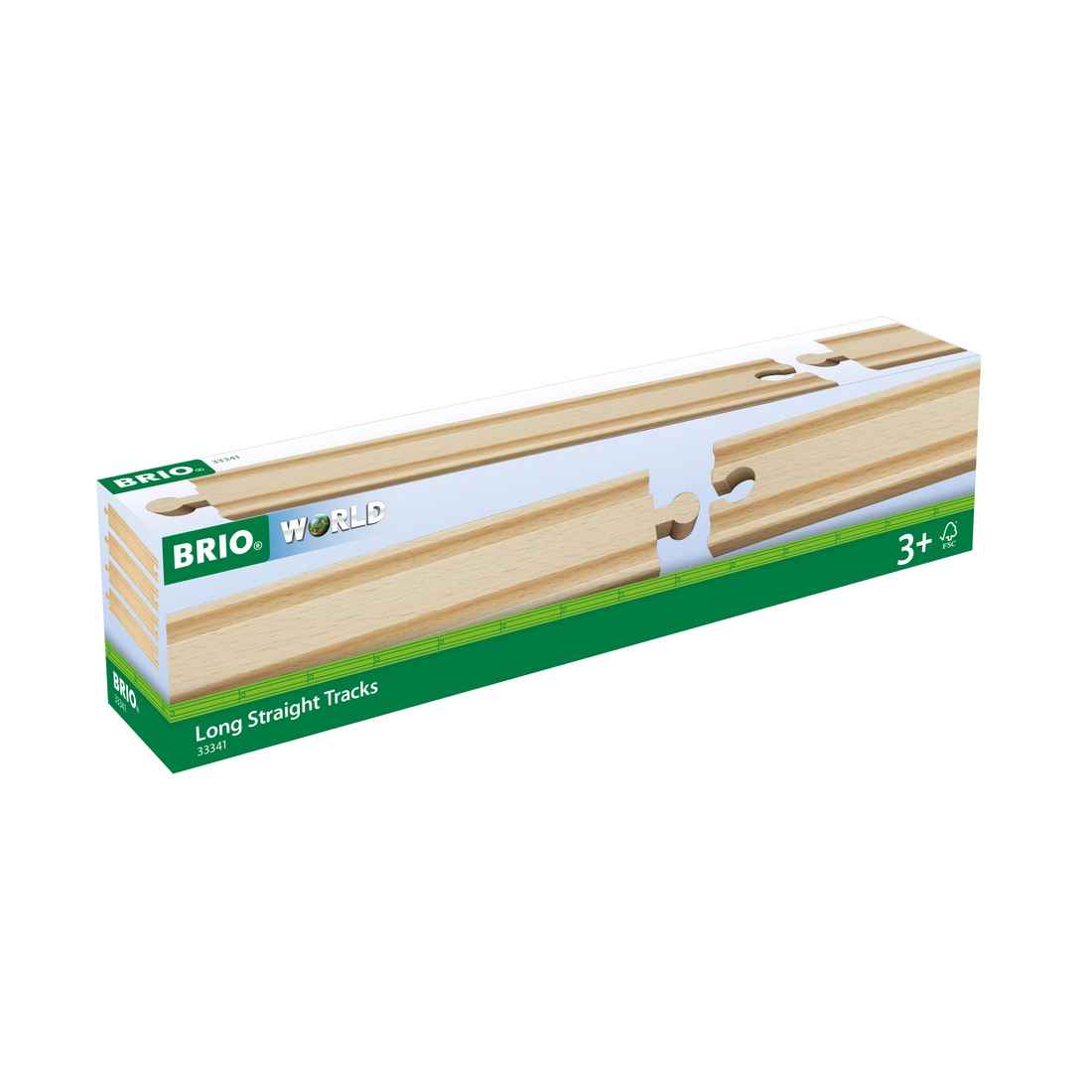 BRIO® Lige skinner lange 33341