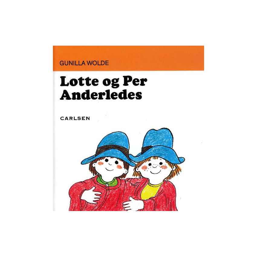 Lotte og Per Anderledes af Gunilla Wolde