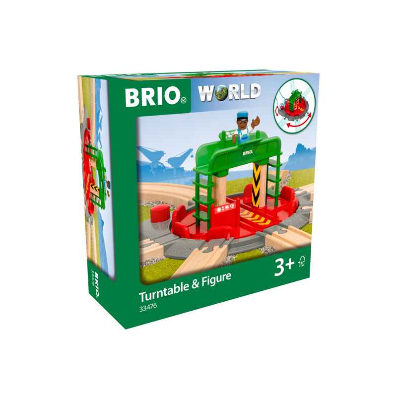 BRIO® Drejeskive med figur 33476