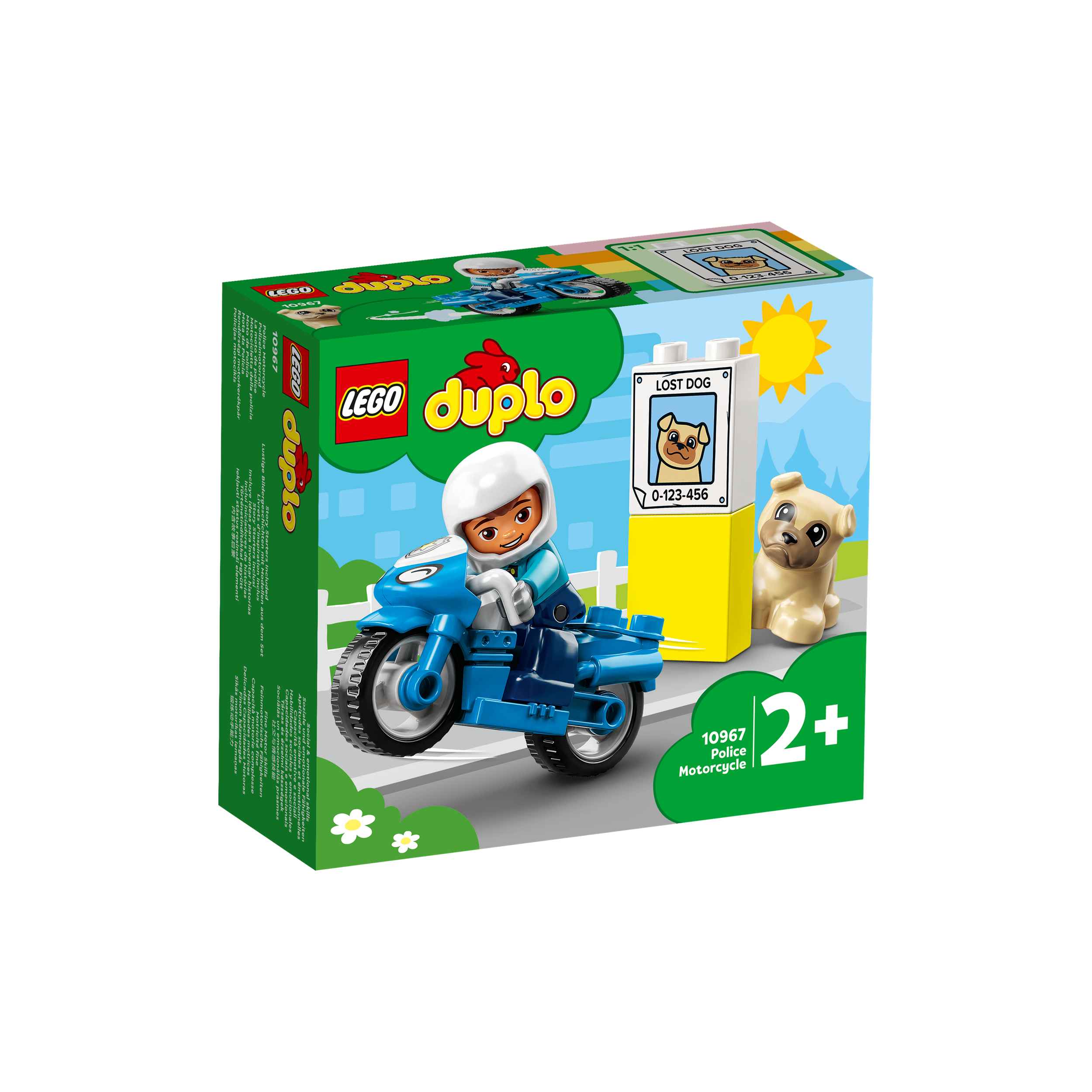 LEGO® Duplo Town Politimotorcykel 10967