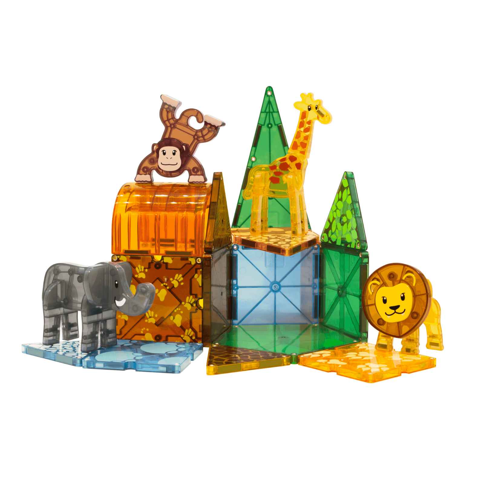 Magna-Tiles Safari Animals, 25 dele