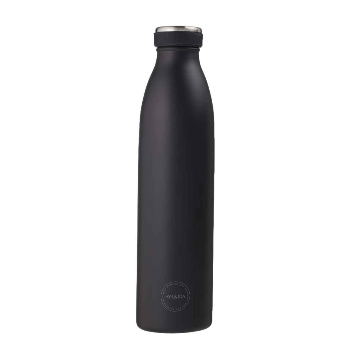 Aya & Ida Thermo drikkeflaske 750 ml, Matte Black